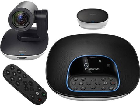 Logitech Webcam Profissional Group (Microfone Incorporado)