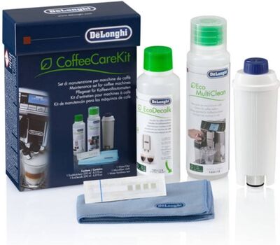 DeLonghi Kit de Limpeza de Máquinas de Café DLSC306