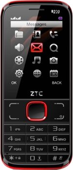 Ztc Telemóvel B220 (2.4'' - 2G - Vermelho)