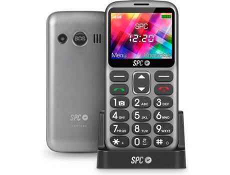 Spc Telemóvel Senior Fortune (2.3'' - Cinzento)