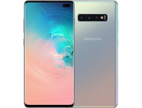 Samsung Smartphone Galaxy S10+ (6.4'' - 8 GB - 128 GB - Prateado Prisma)