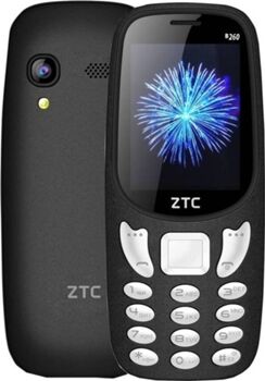 Ztc Telemóvel B260 (2.4'' - 2G - Preto)