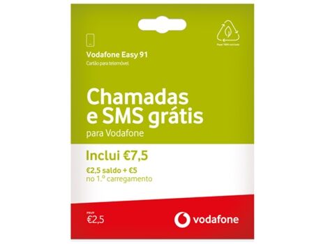 Vodafone Cartão Easy 91