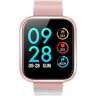 Enkers Smartwatch Modo Multiesporte Monitor de Saúde Resistente À Água IP68 Rosa-Rosa