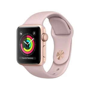 Apple Watch Series 3 GPS (Refurbished Reuse Signs of Use - 38 mm - Aluminum Gold, Pink)