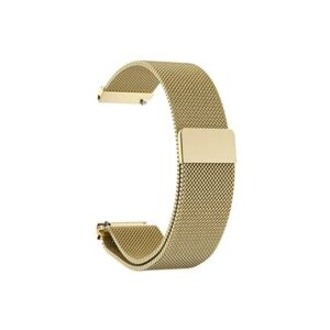 Antiimpacto! Pulseira Bracelete Milanese Loop Amazfit Bip 3 Dourado