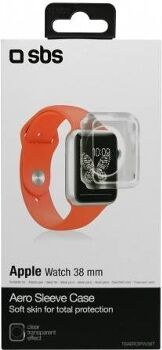 Sbs Capa Aero Apple Watch 38mm Transparente