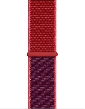 Apple Bracelete Watch 38, 40 mm Sport Loop Vermelho