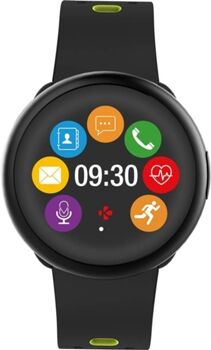 Mykronoz Smartwatch MY KRONOZ ZeRound 2HR Premium Preto, Amarelo