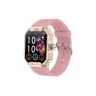 S/marca Smartwatch Fw06 com Bluetooth Chamada Oxigênio no Sangue Monitor de Frequência Cardíaca Pagamento Offline Rosa