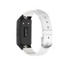 S/marca Bracelete de Couro Genuíno Lançamento Rápido para Huawei Band 6/Honor Band 6 Branco