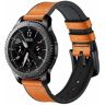 Phonecare Bracelete Premium Siliconleather para Garmin Venu Sq 2 Castanho / Preto