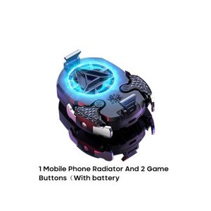 Weimai Ventilador de Resfriamento Do Telefone Radiador Do Jogo Dissipador de Calor Alimentado Por Bateria com Gatilho para Jogos para Iphone/Huawei