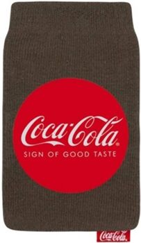 Coca Cola Bolsa para telemóvel até 4'' Good Taste Castanho