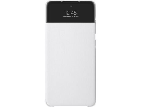 Samsung Capa Galaxy A72 S View Wallet Branco