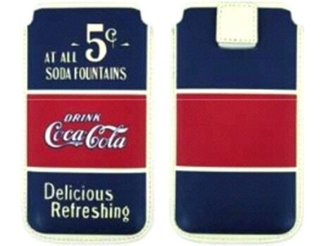 Coca Cola Bolsa para telemóvel até 4'' 5cents Multicor