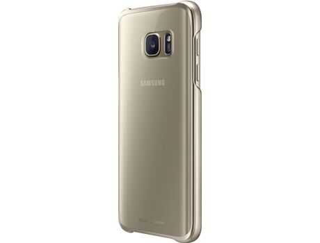 Samsung Capa Galaxy S7 Clear Dourado
