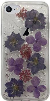 Puro Capa iPhone 6, 6s, 7, 8 Hippie chic Roxo