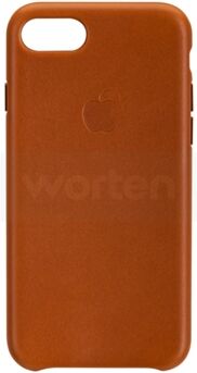 Apple Capa iPhone 7, 8 Leather Castanho