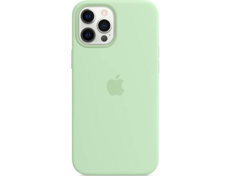 Apple Capa MagSafe iPhone 12 Pro Max Silicone Pistácio