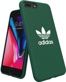 Adidas Capa iPhone 6 Plus, 6s Plus, 7 Plus, 8 Plus Adicolor Moulded Verde