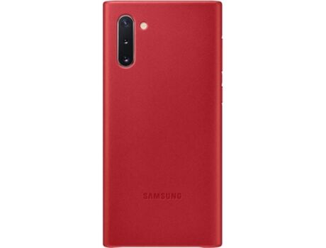 Samsung Capa Galaxy Note 10 Leather Vermelho