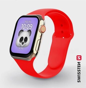 Swissten Bracelete Apple Watch 42/44 mm Vermelho