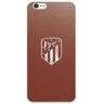 Apple Capa para iPhone 6S do Atlético de Madrid Escudo Prateado Fundo