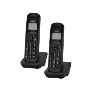 Panasonic Telefone Fixo KX-TGB612 Dect Duo Básico Preto