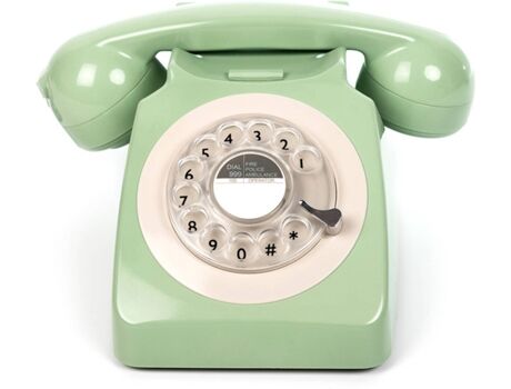 Gpo Stylo Telefone Fixo GPO 746 Verde Menta