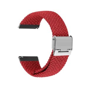 Antiimpacto! Bracelete Entrançada Solo Loop (Huawei Watch GT 3 Elite 46 mm - Vermelho)
