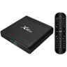 S/marca Box Smart Tv X96 4K Set Up Box Air Android 9.0 Hd Network Amlogic S905X3 Black4Gb + 64Gb com Controle Remoto de Voz G10