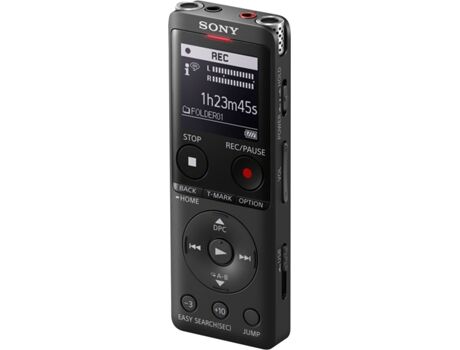 Sony Memogravador Digital ICDUX570B.CE7 (4 GB - até 59 h de gravação - Bateria)