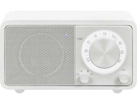 Sangean Rádio WR-7 (Branco - Analógico - FM - Bateria)