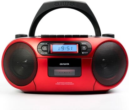 Aiwa Rádio Boombox Bbtc-550Rd (Bluetooth)