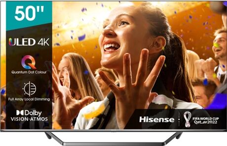 Hisense TV 50U7QF (ULED - 50'' - 127 cm - 4K Ultra HD - Smart TV)