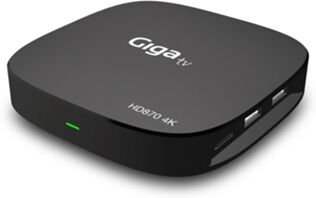 Giga Tv Box Smart TV HD870 (Android - 4K Ultra HD - 1 GB RAM - Wi-Fi)