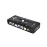 Slowmoose Splitter Vga Mouse Teclado e Switcher de Compartilhamento Pendrive[Kvm-4Port]