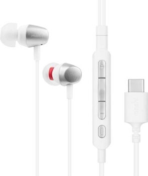 Moshi Auriculares com Fio MYTHRO (In Ear - Microfone - Atende Chamadas - Prateado)