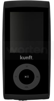 Kunft Leitor MP4 M581 (Preto - 4 GB)