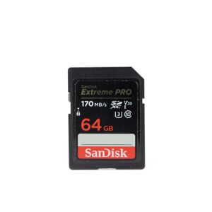 SanDisk Used SanDisk 64GB Extreme Pro 170MB/s SDXC Card