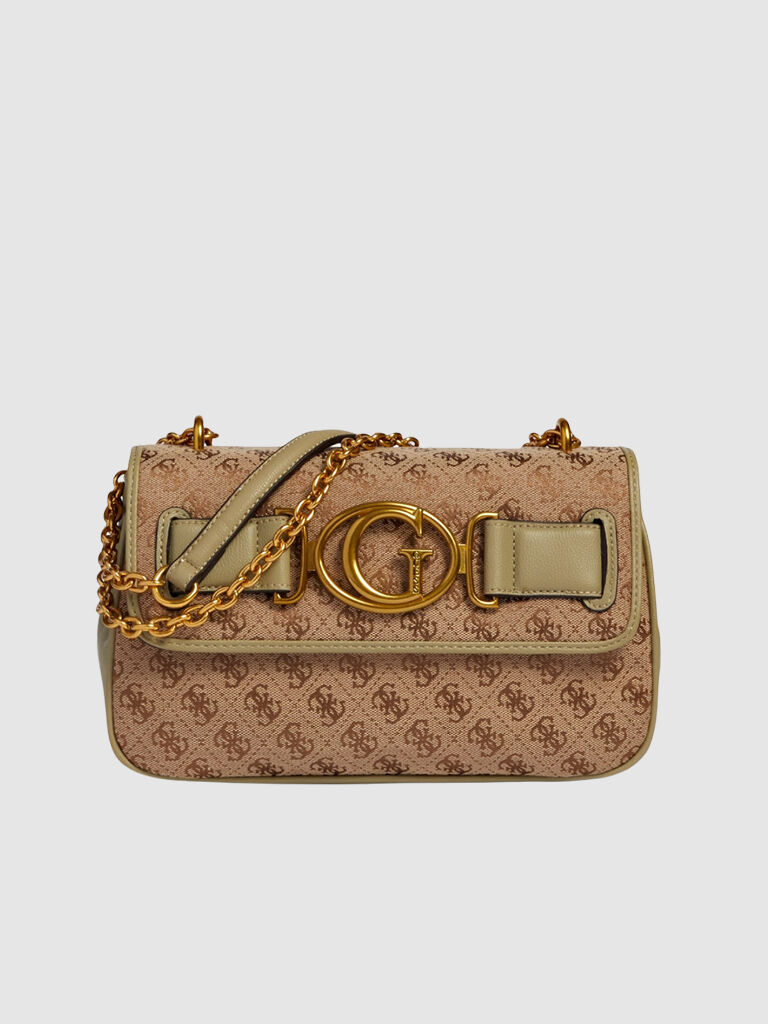 Guess Bolsa Mulher Aileen Cnvtbl Guess Bege