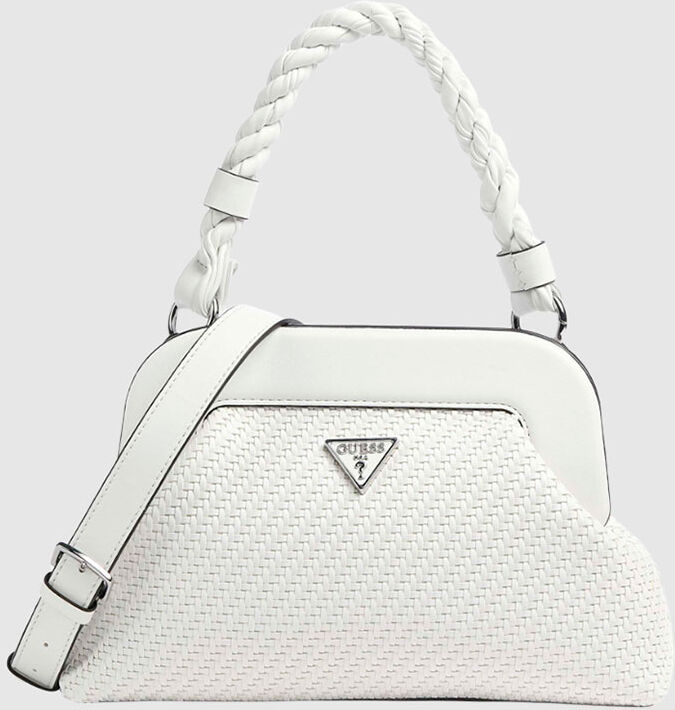 Guess Bolsa Mulher Hassie Crossbody Guess Branco