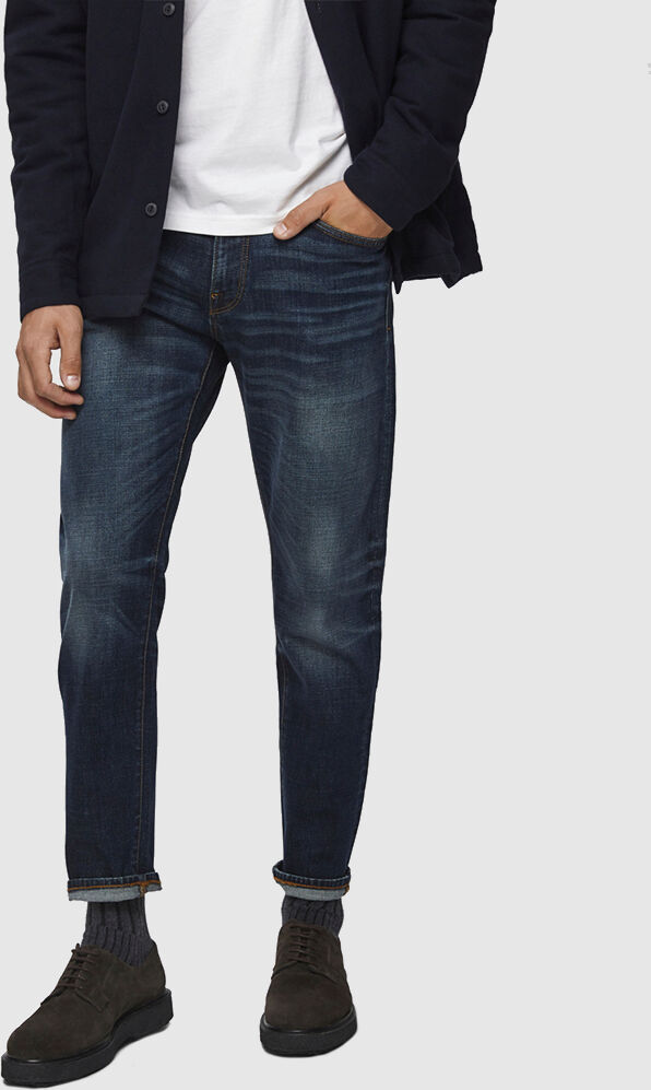 Selected Jeans Homem Slimtape Selected Jeans escuro