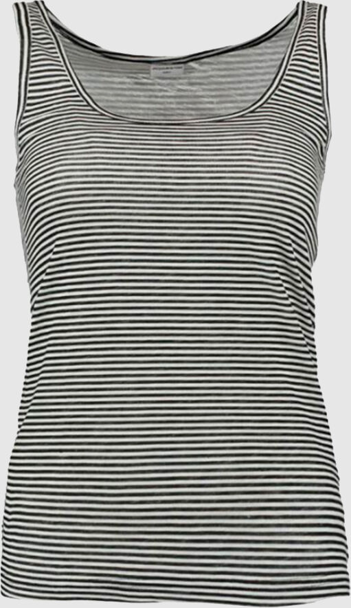 Jacqueline de Yong Jdypisa Print Tank Top Jrs Riscas pretas