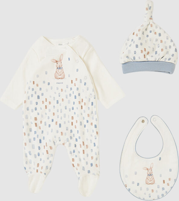 Mayoral Conjunto Babygrow Prenda Bebé Mayoral Azul