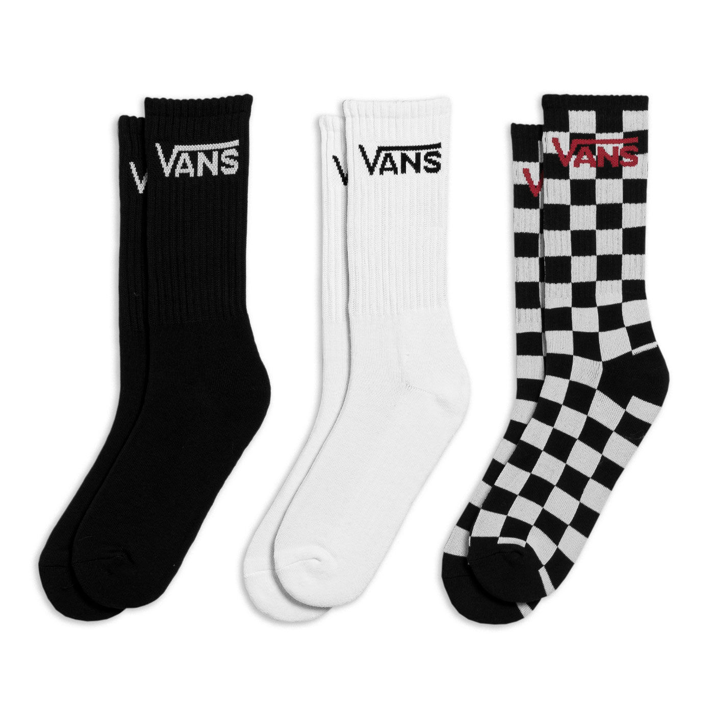 Vans Classic Crew Socks 3 Pack