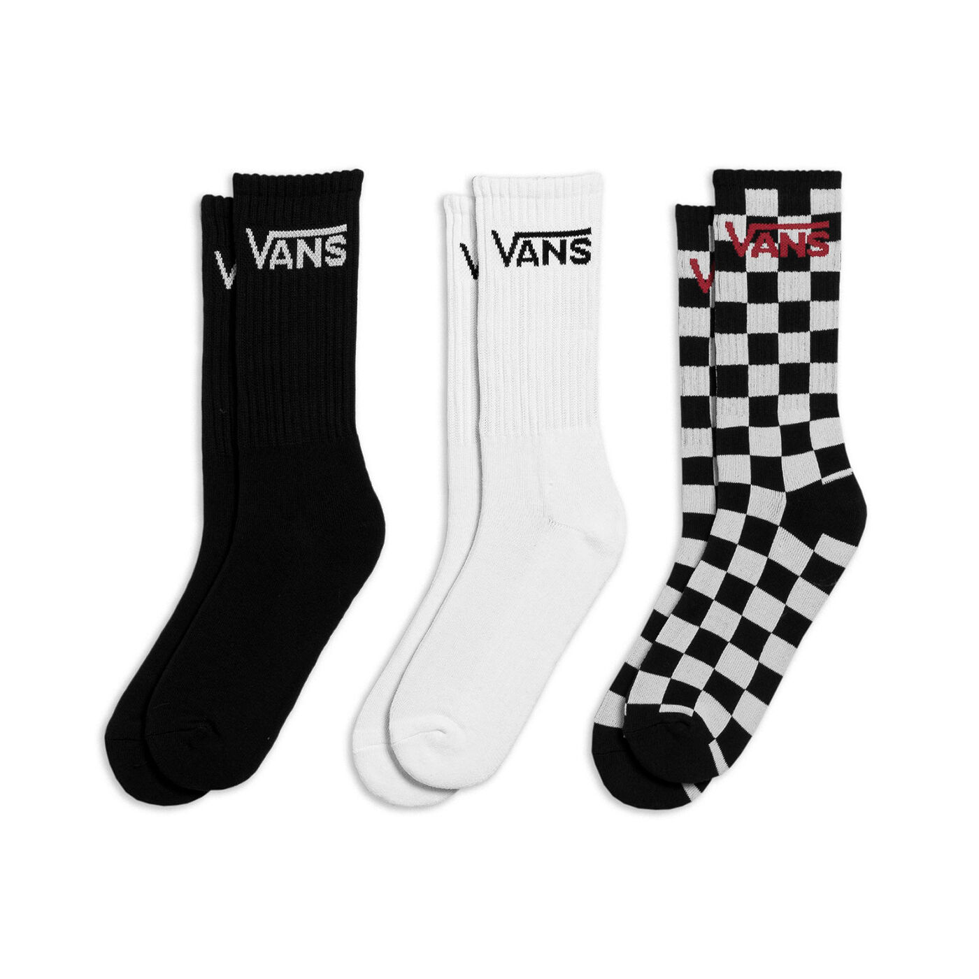 Vans Classic Crew Boys Socks 3 Pack