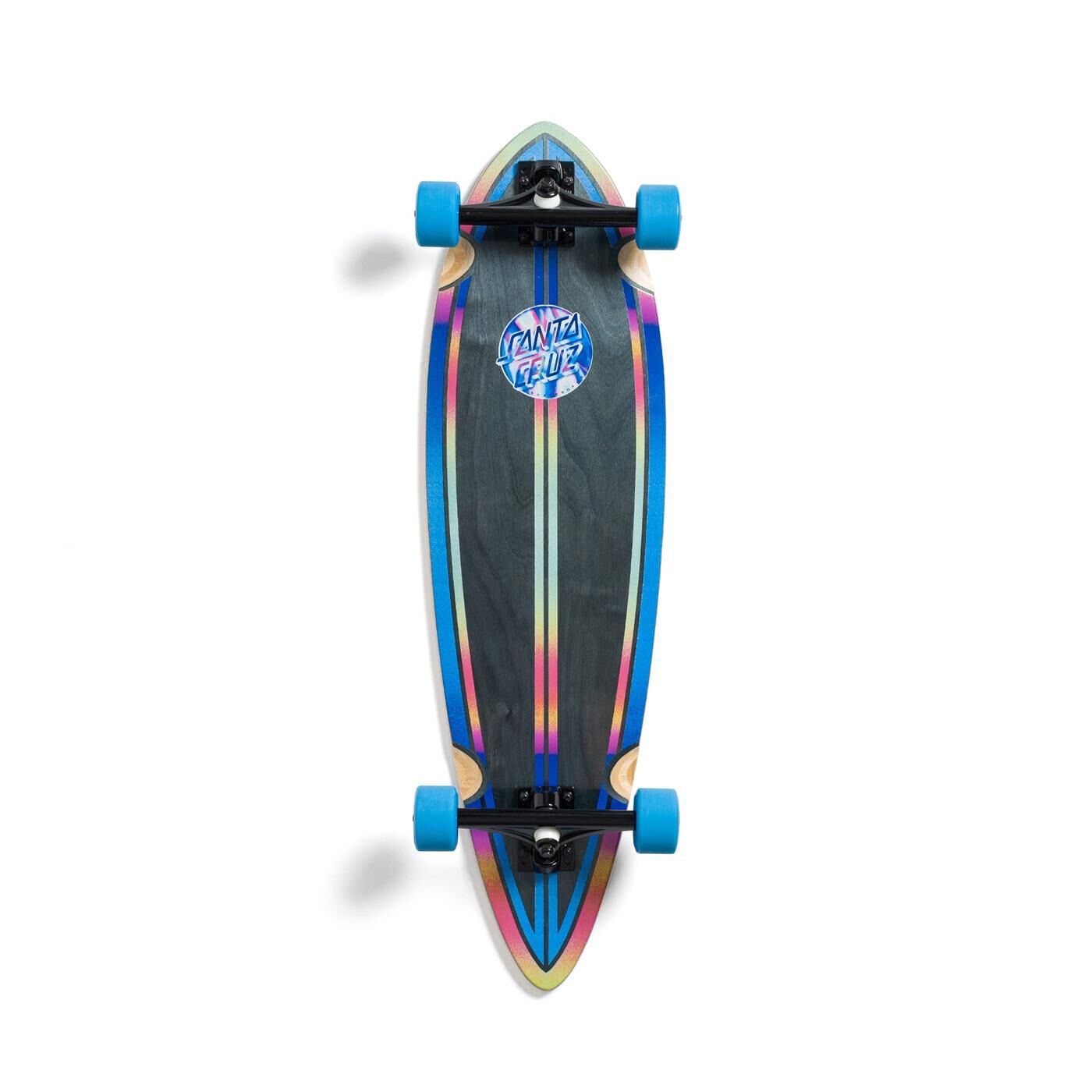 Santa Cruz Iridescent Dot Pintail Cruzer Skate