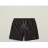 G-Star RAW Dirik Solid Swimshort Black Men S